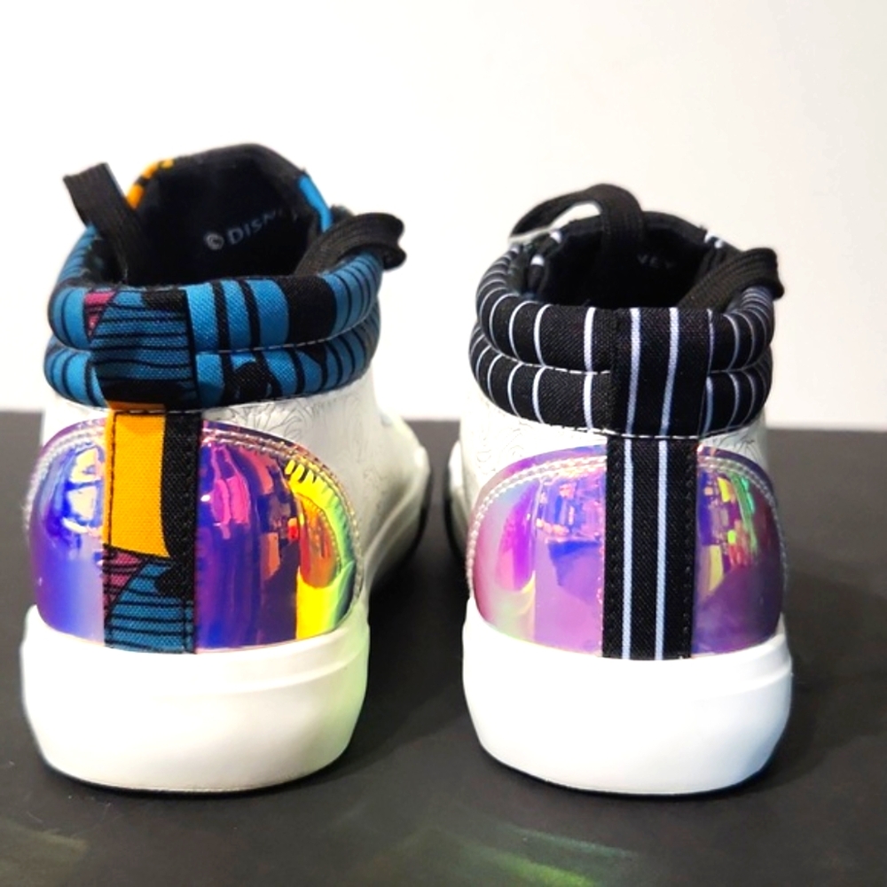 Disney Nightmare Before Christmas Jack Skellington Sally High Top Size 6 - Picture 10 of 16